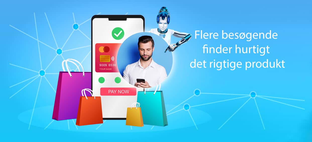 Webshop Med Kunstig Intelligens (Ai) - Flere Besøgende Finder Hurtigt Det Rigtige Produkt